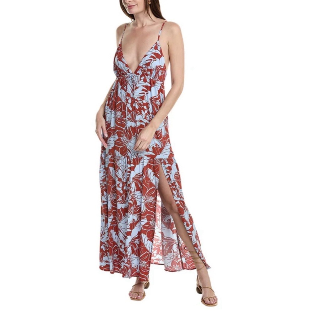 L*Space Malibu Maxi Beach Dress Covers Up Women's XS